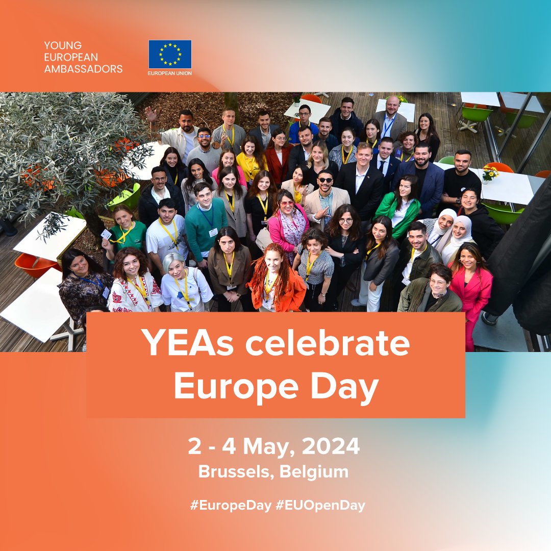 🌍Catch our YEA's in action as they head to #Brussels for #EuropeDay celebrations! 🎉 Follow us on social media for live updates and insights from the #EU. 🇪🇺

#EUOpenDay #YEAdo #YEStoYEA #WeBalkans #WesternBalkans @eu_near
