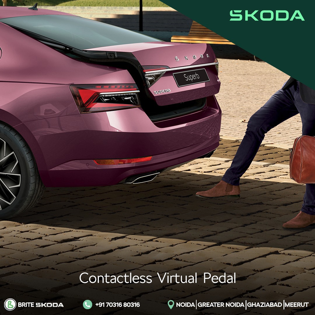 The New Škoda Superb
Drive Better, Live Better

Book a test drive today.
For more info,
Contact us: 7031680316

G-43, Udhyog Marg, G Block, Sector 6, Noida

H 224 A, Sector 63, Near Petrol Pump, Noida, Uttar Pradesh – 201301

#BriteSkoda #skodadealer #SkodaIndia #SkodaSuperb