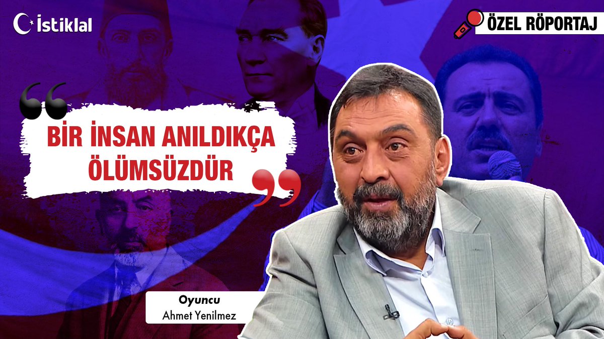 Oyuncu Ahmet Yenilmez ile röportajımızda İstiklal Şairimiz Mehmet Akif Ersoy’un hayatını konu alan “Hürriyete Yazılan Şiir” belgeselini ve birçok konuyu konuştuk. ✔️Akif Ankara’ya gitmeden milli mücadele başlamadı! ✔️Üç çeşit ülkücü vardır. ✔️Yaşayan Muhsin Yazıcıoğlu ne…