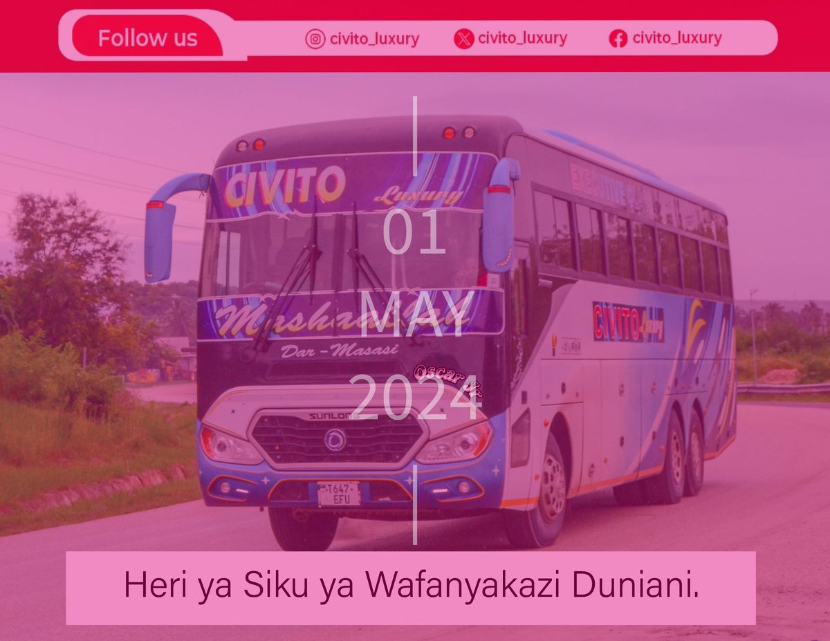 Heri ya siku ya wafanyakazi duniani. Image credit 📸 @JustinOscarJr #SikuYaWafanyaKazi2024 #CivitoLuxury