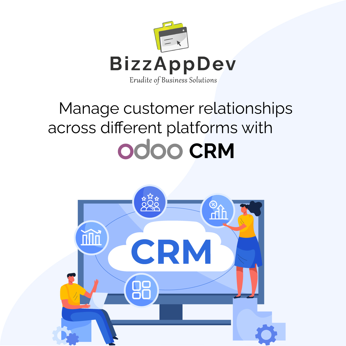 One-stop shop for nurturing #leads , closing deals, and building customer relationships with #Odoo #CRM.
✅Centralize all your customer data
✅Automate tasks
✅Streamline communication
✅Boost your #salespipeline
✅Gain valuable insights
Visit our website(rb.gy/2k101p)