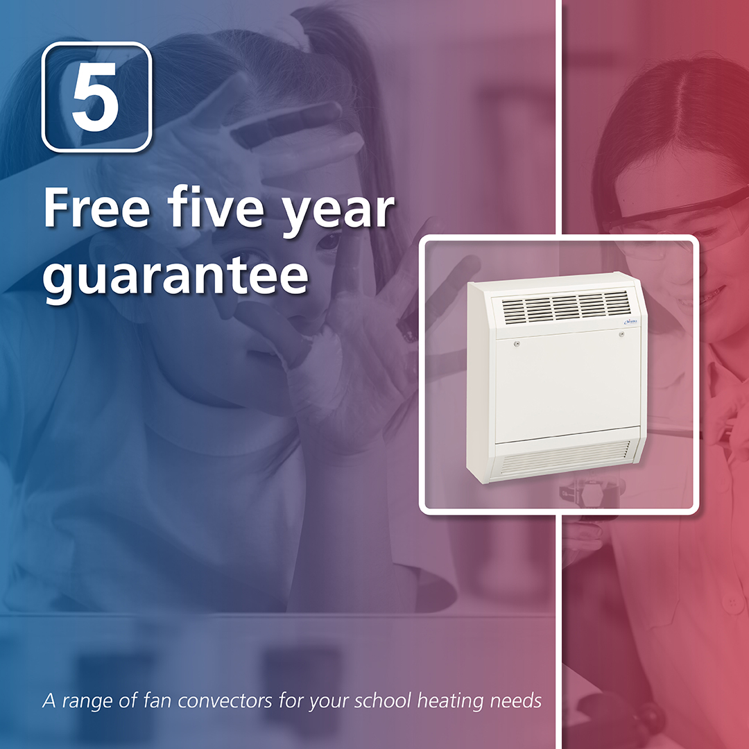 Industry leading 5 year guarantee. Perfect for school heating with outputs up to 21kW bit.ly/2tHiV8N  #madeinbritain #comfort #peaceofmind #ThinkSmiths