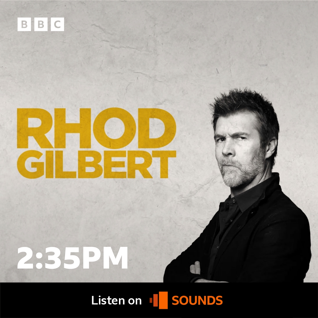 TODAY: Comedian #RhodGilbert joins me ahead of his extensive new stand-up tour coming our way next week. We talk health, happiness and air b&bs.... Don't miss!

📻 BBC Radio Kent | BBC Radio Surrey | BBC Radio Sussex

bbc.co.uk/programmes/p0h…