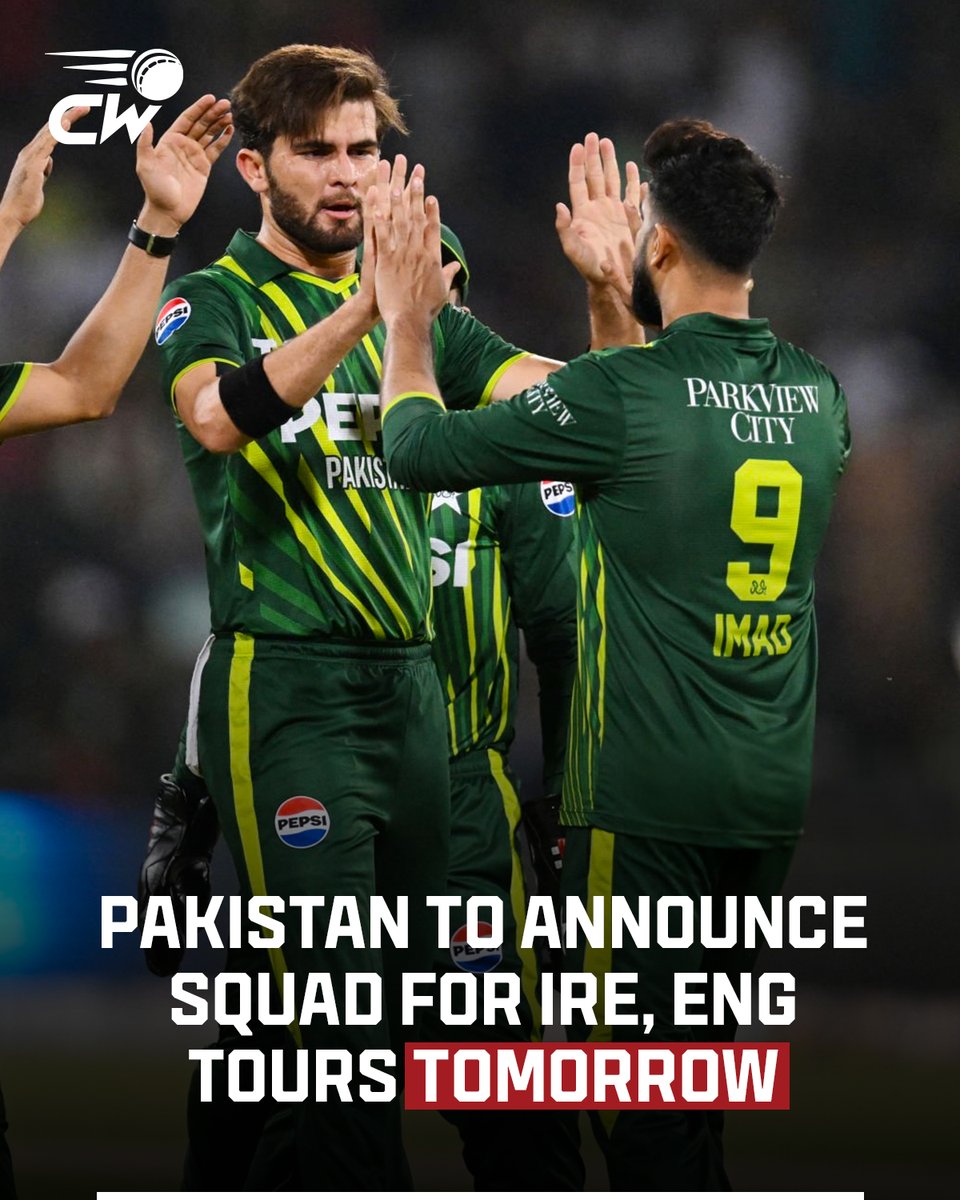 PCB will announce the squad for the upcoming T20I series against Ireland and England on Thursday 📝

Expect any change from the New Zealand series❓