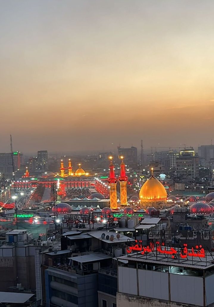 Karbala  is the ultimate shelter to disheartened ones.❤