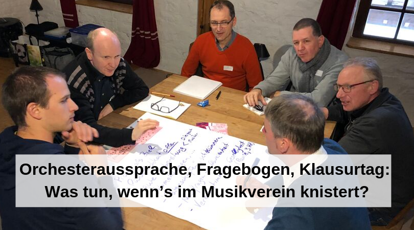 link_alexandra's tweet image. Der Probenbesuch ist schlecht. Auftritte mussten schon
abgesagt werden, weil der Musikverein nicht ausreichend besetzt war.
MusikerInnen üben nicht. Das Gemeckere über die Repertoireauswahl des
Dirigenten hört nicht auf. #Blasmusik #Fragebogen

blasmusikblog.com/orchesteraussp…