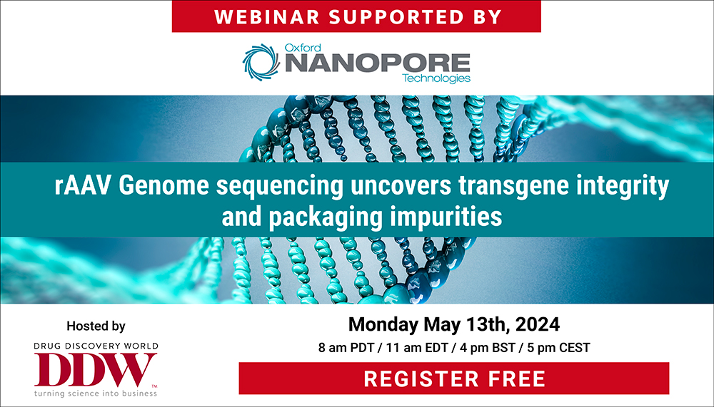 rAAV Genome sequencing uncovers transgene integrity and packaging impurities Mon, May 13, 2024 4:00 PM - 5:00 PM BST Register for FREE today! attendee.gotowebinar.com/register/58497… Supported by @oxfordnanopore #GenomeSequencing