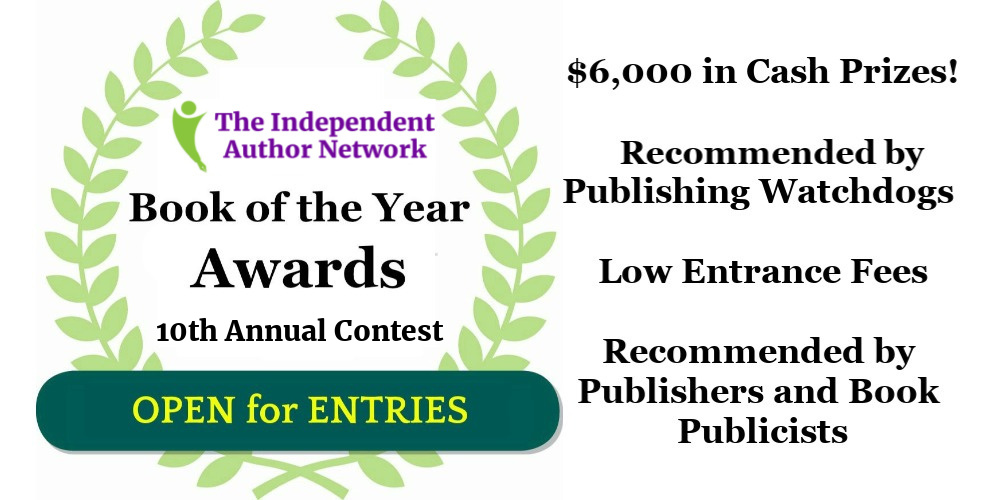 Book Awards attract agents, major publishing houses, movie producers, and readers!

The 2024 IAN Book of the Year Awards

Grand Prize $2,500 cash

independentauthornetwork.com/book-of-the-ye…
#iartg #ian1
#amwriting #writingcommunity
#writerscommunity
#writerslife #goodreads
#writingtips #indiepub