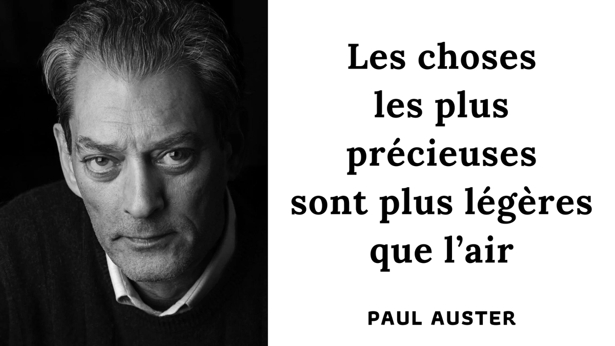 Adieu #PaulAuster #RIP