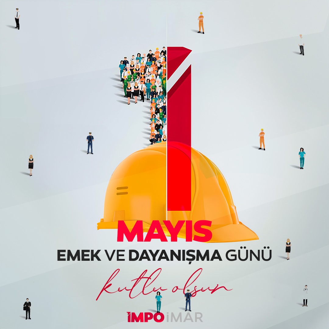 Başta dayanıklı ve insanlarımızın güvende olduğu şehirler inşa eden kadın-erkek tüm sektör paydaşlarımız olmak üzere tüm çalışanların 1 Mayıs Emek ve Dayanışma Günü kutlu olsun 💪🌹

#1Mayıs #EmekVeDayanışma
#işçibayramı