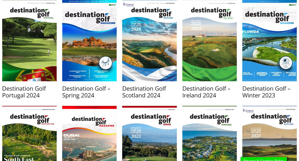 PLANNING YOUR NEXT GOLF HOLIDAY?? CHECK OUT ALL THE LATEST DESTINATION GOLF GUIDES HERE ⬇️ 🇵🇹 DG PORTUGAL joom.ag/wTZd 🌍DG GLOBAL joom.ag/QXZd 🏴󠁧󠁢󠁳󠁣󠁴󠁿DG SCOTLAND joom.ag/PlAd 🇮🇪 DG IRELAND joom.ag/LVnd 🌏DG SE ASIA joom.ag/46gd