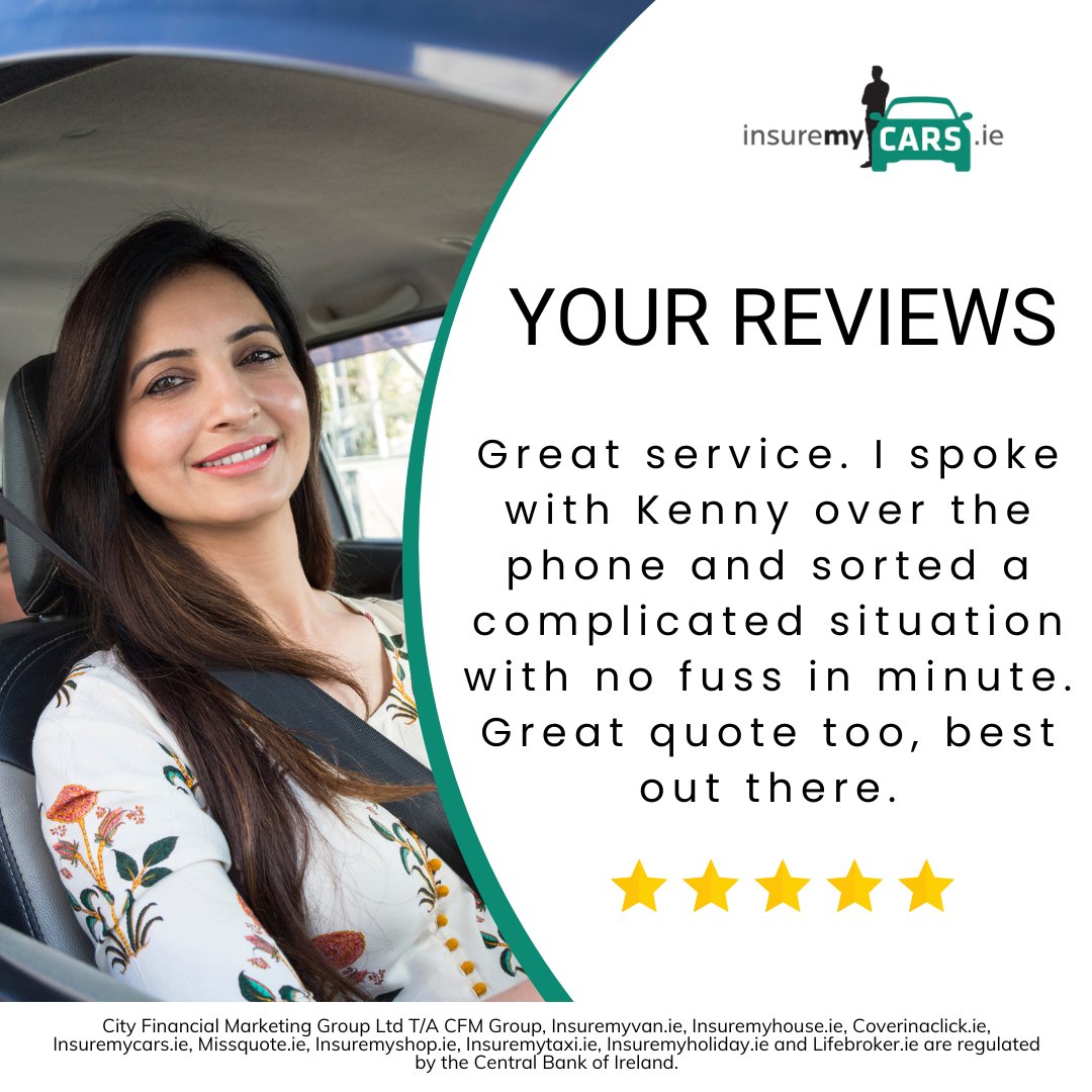 Experience hassle-free quotes and exceptional service! 🌟 Another satisfied customer sharing their positive experience with us 👍

Tell us how we did ⬇️
g.page/r/CdVVIZaX5TRo…

#insuremycars #customerfeedbacks #positivereview #clienttestimonial #ad