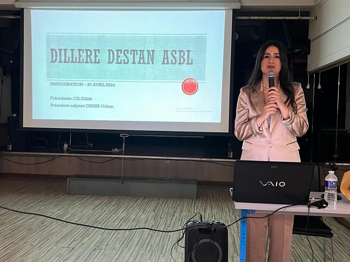 ✂️🎻💃Bravo Dilek Cil et la team pour le lancement de Dillere Destan - asbl. Depuis 2013, Dilek et son époux Orhan Demir font connaître la danse et la musique folkloriques turques. L’asbl compte aujourd’hui plus d’une centaine de jeunes. Vous en entendrez souvent parler 🗣️