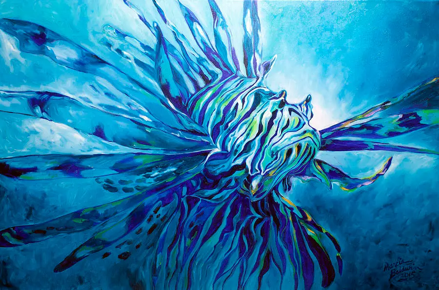 Lionfish, by Marcia Baldwin.