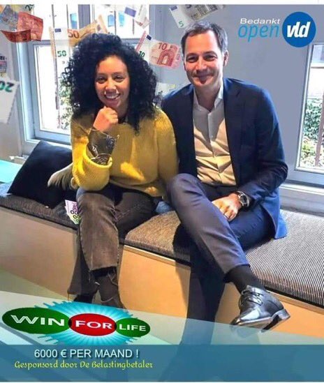 @Nieuwsblad_be Tja, @alexanderdecroo heeft niets meer te willen of te zeggen want hij en zijn kompanen van #vivaldi hebben België al kapot gemaakt en nu probeert hij het nog eens als voorzitter EU samen met die oorlogsstoker Guy Verhofstadt.
#stemzeweg #decroomustgo