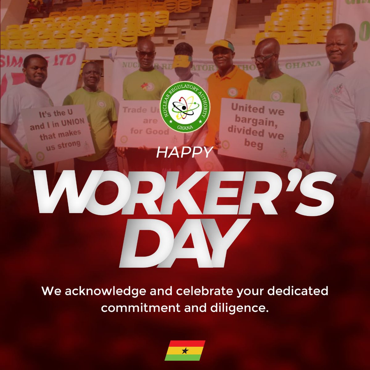 Happy Worker's Day!!!
#NRAGhana, #protectingpeopleandtheenvironment
