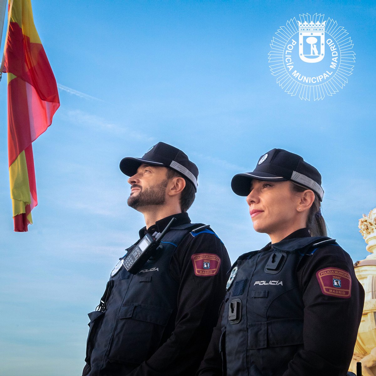 #BuenosDías #Madrid. Hoy es un día lleno de actos que se celebrarán en diferentes partes de nuestra ciudad. Estaremos colaborando en todos ellos. #FelizDosDeMayo #PolicíaMunicipalMadrid #LaPolicíaDeTuCiudad #TuPolicía