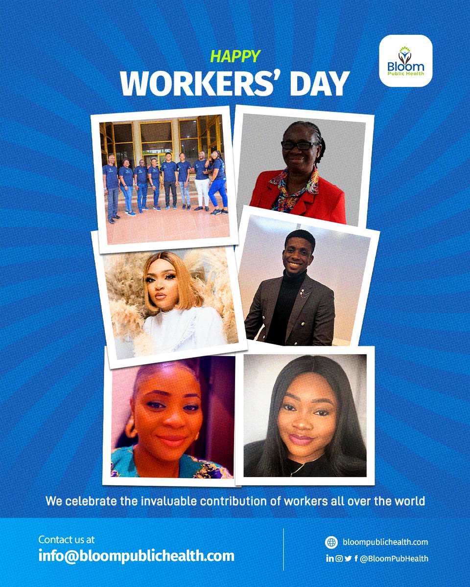 Today, we celebrate the efforts of all #workers’ globally in building every aspect of our communities. Each sector plays a unique role in fostering #peace, #development, and #economic growth across the nations. Critical to the health and wellbeing of all is the #healthworkforce.