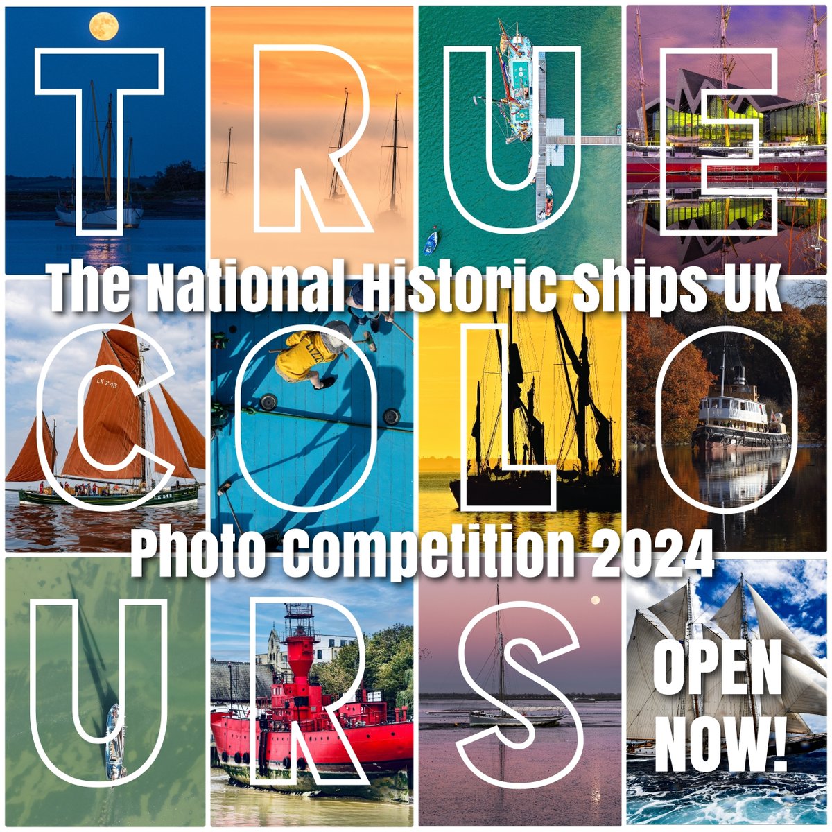 📢 The 2024 @NatHistShips Photo Competition is now OPEN! This year's theme is 'True Colours' and there are some fantastic prizes to be won, as well as the chance to be featured in our 2025 calendar and an accompanying exhibition. Read more & enter: nationalhistoricships.org.uk/photocomp