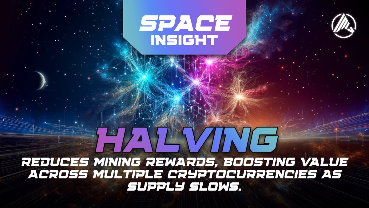 #Catchers, 𝗨𝗻𝗱𝗲𝗿𝘀𝘁𝗮𝗻𝗱𝗶𝗻𝗴 𝗛𝗮𝗹𝘃𝗶𝗻𝗴 ⚙️🌐 Halving events cut the rewards for mining new blocks in half, potentially boosting the value of cryptocurrencies as their supply slows. These moments can signal new market cycles and cause significant shifts in the mining…