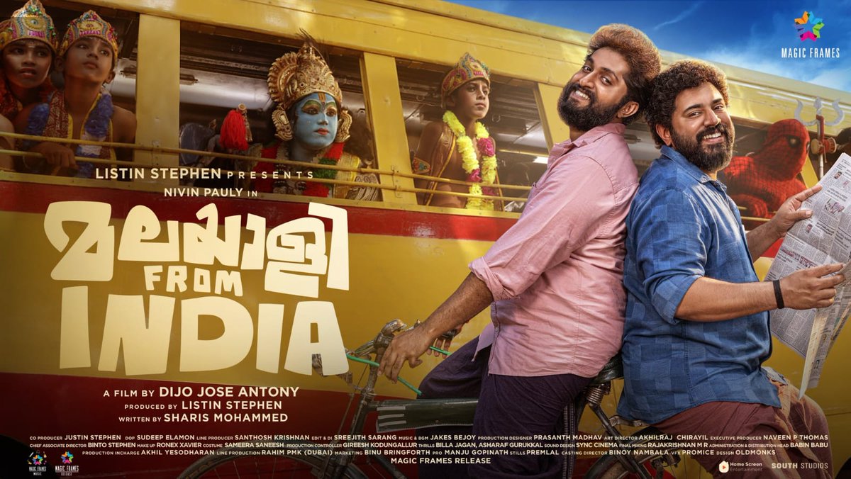 #MalayaleeFromIndia :- A Decent Socio - Political Drama With An Ample Amount Of Humours, & Emotion's ❤️

Performances & Music Worked Well & Writing Could Have Been Better ✌️

#MovieReview #NivinPauly @NivinOfficial @DijoJoseAntony