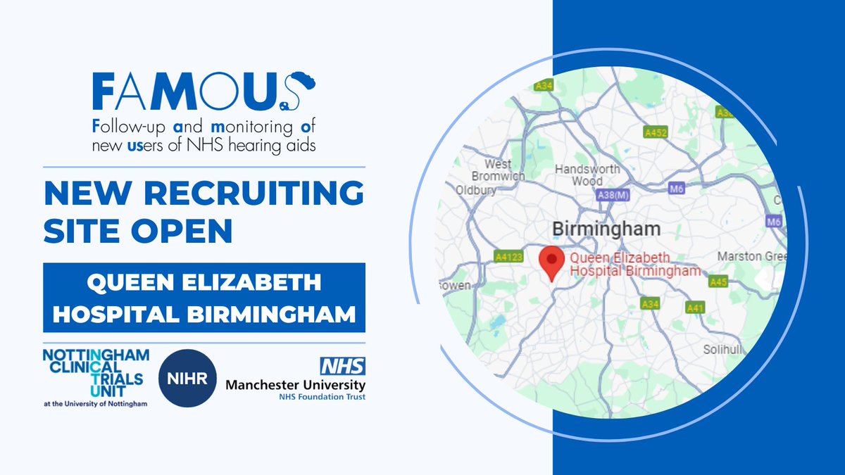FAMOUS Study (@famous_study_) on Twitter photo It's another exciting day for FAMOUS - we have two more sites opening today! Welcome on board <a href="/BetsiCadwaladr/">Betsi Cadwaladr</a> and <a href="/uhbtrust/">University Hospitals Birmingham</a> QE Hospital! It's another exciting day for FAMOUS - we have two more sites opening today! Welcome on board <a href="/BetsiCadwaladr/">Betsi Cadwaladr</a> and <a href="/uhbtrust/">University Hospitals Birmingham</a> QE Hospital!