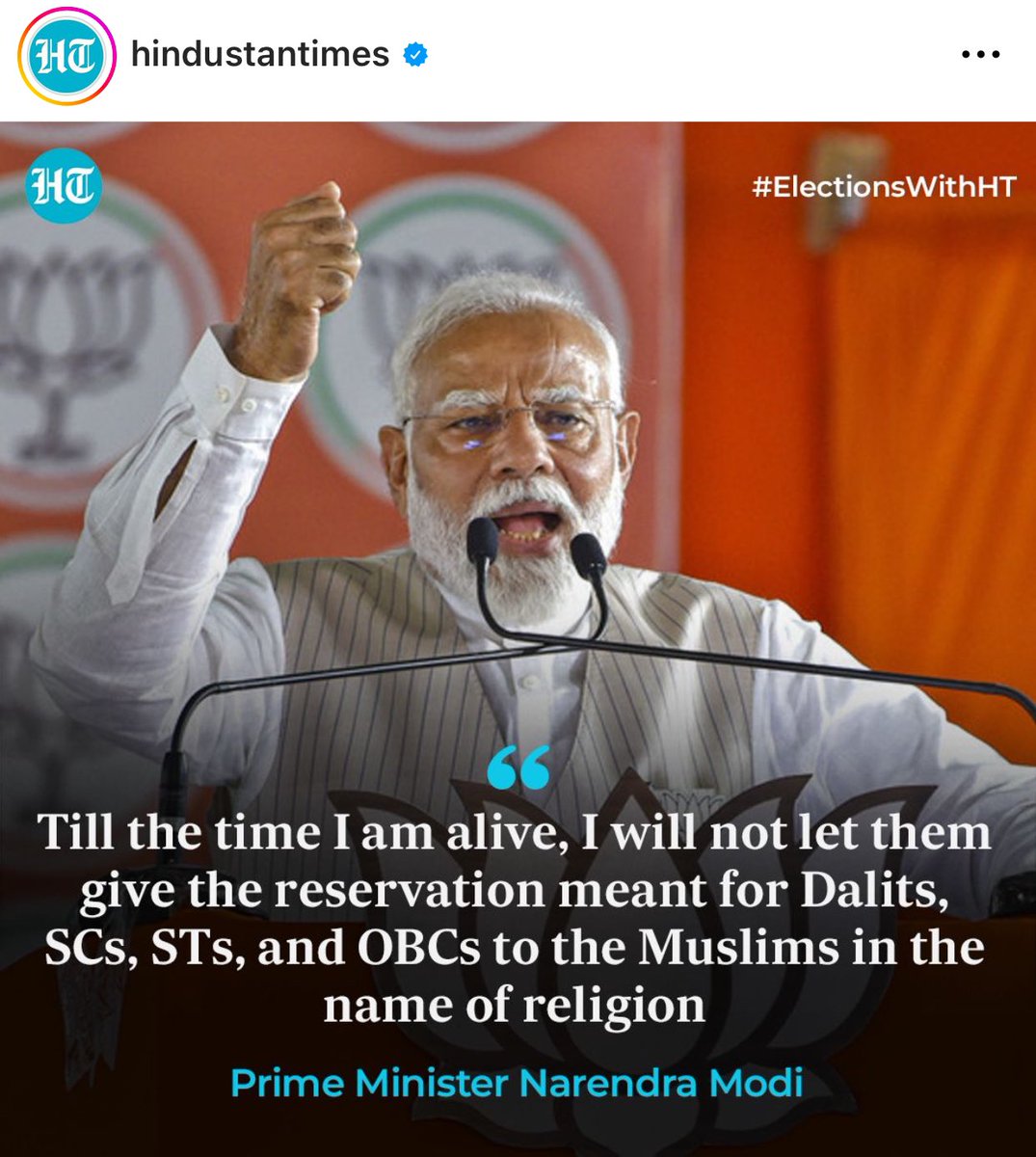 More hate, more lies. He isn’t stopping. All his speeches this elections have been of the same template. And it keeps getting worse.