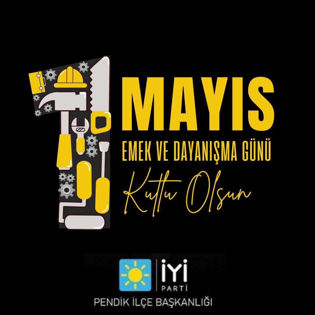 1 Mayıs Emek ve Dayanışma günü kutlu olsun 🇹🇷