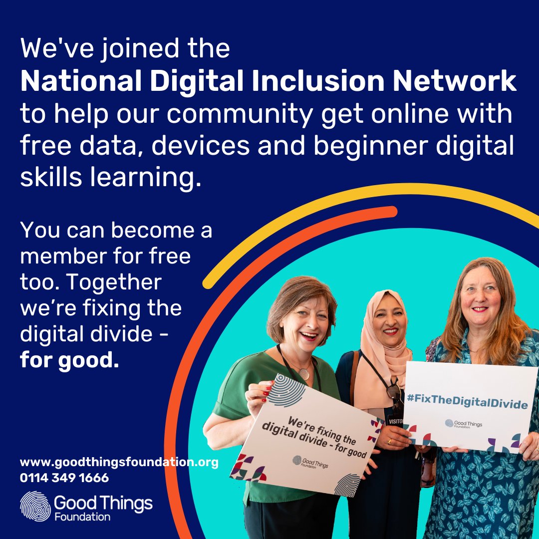 TeamKCIL's tweet image. We&apos;ve joined the National Digital Inclusion Network (@NDI_Network) to help our community get online with free data, devices and beginner digital skills learning.

Are you a voluntary sector organisation? You can become a member for free too. 

goodthingsfoundation.org
