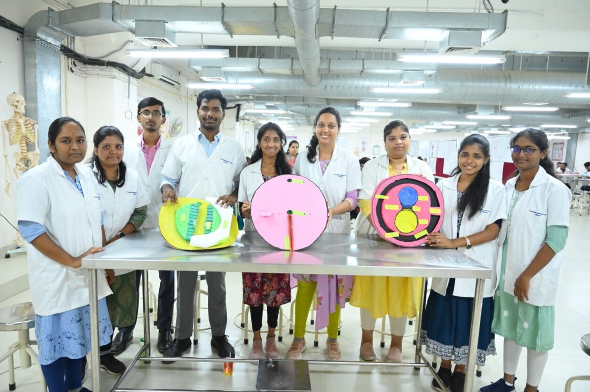Department of Anatomy hosted an incredible embryology model-making competition, courtesy of the talented phase-I MBBS students from the 2023 batch. 🎉 Witnessed some truly creative and innovative display of talent!! 
#AIMSRChittoor  #embryology #Apollohospitals
