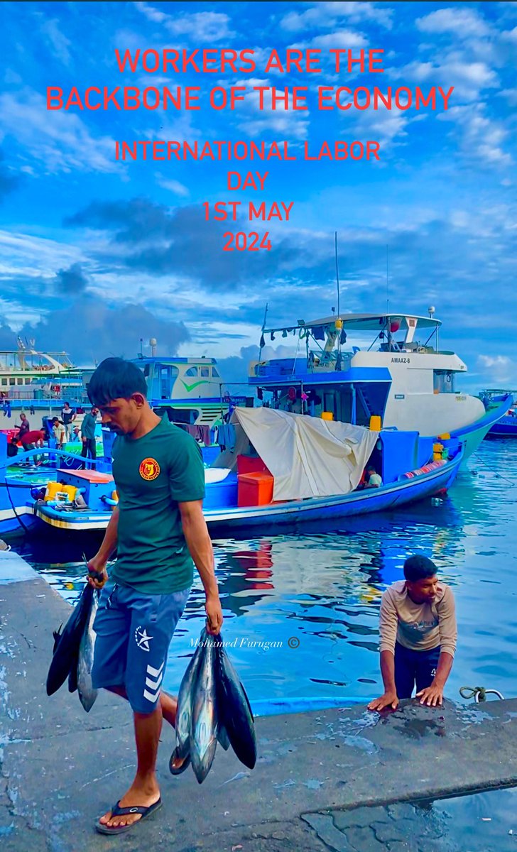 I want to take a moment to express my deepest gratitude to all the hardworking individuals here in Maldives, particularly the migrant workers whose invaluable contributions drive our economy forward. Your dedication and commitment do not go unnoticed. Thank you. #mayday2024 🇲🇻