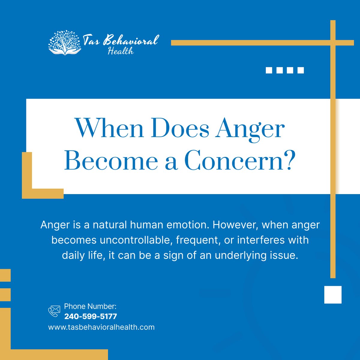 It's okay to feel angry! But if anger is causing problems, seeking professional help can equip you with healthy coping mechanisms. #CumberlandMD #MentalHealthClinic #AngerManagement