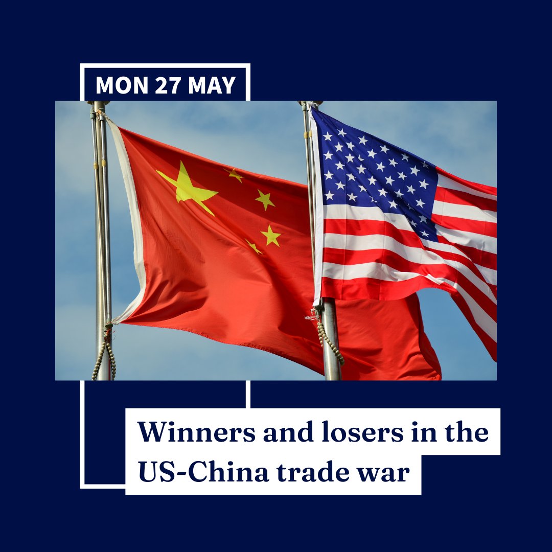 🇨🇳 🇺🇸 Join us for the Corden Public Lecture with Dr Mary Amiti discussing the impact of the US-China #TradeWar on the US economy, revealing significant losses for American consumers and firms, contrary to the objectives of the Trump administration.

→ unimelb.me/3Wl8fKR