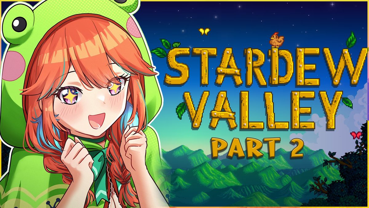 next stream→【Stardew Valley】 Speaking of gardening, lets continue where we left off yesterday!!!! Can we get deeper in the mines? 庭いじりといえば、このゲーム！昨日の続きをやろうか～！ youtube.com/watch?v=S7cMpg…