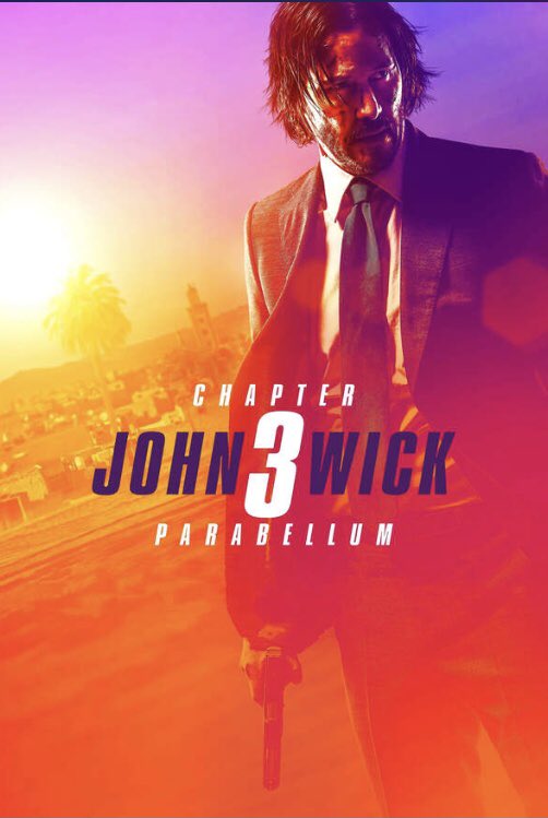 Tonight’s #Movie re re re rewatch 
#JohnWickChapter3 #Parabellum #KeanuReeves #HalleBerry #IanMcShane #LaurenceFishburne #AnjelicaHouston #JeromeFlynn