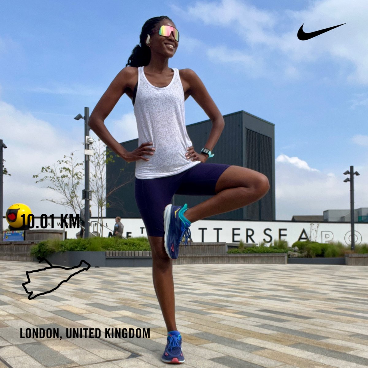 A happy Workers Day to abasebenzi! Birthday month opened, consistency & small improvements is all I strive for. Dealing with my 1st hayfever attack, nose & throat on fire #runningwithsoleac #runningwithtumisole #MayDay #socialrunner #londonrunning #solorunner #nikerunning #nrc