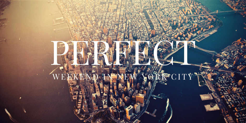 Spend the perfect weekend in New York City. goaw.pl/44qx0aI @I_LOVE_NY #ISpyNY #ILoveNY #ilovenyc #newyorkcity