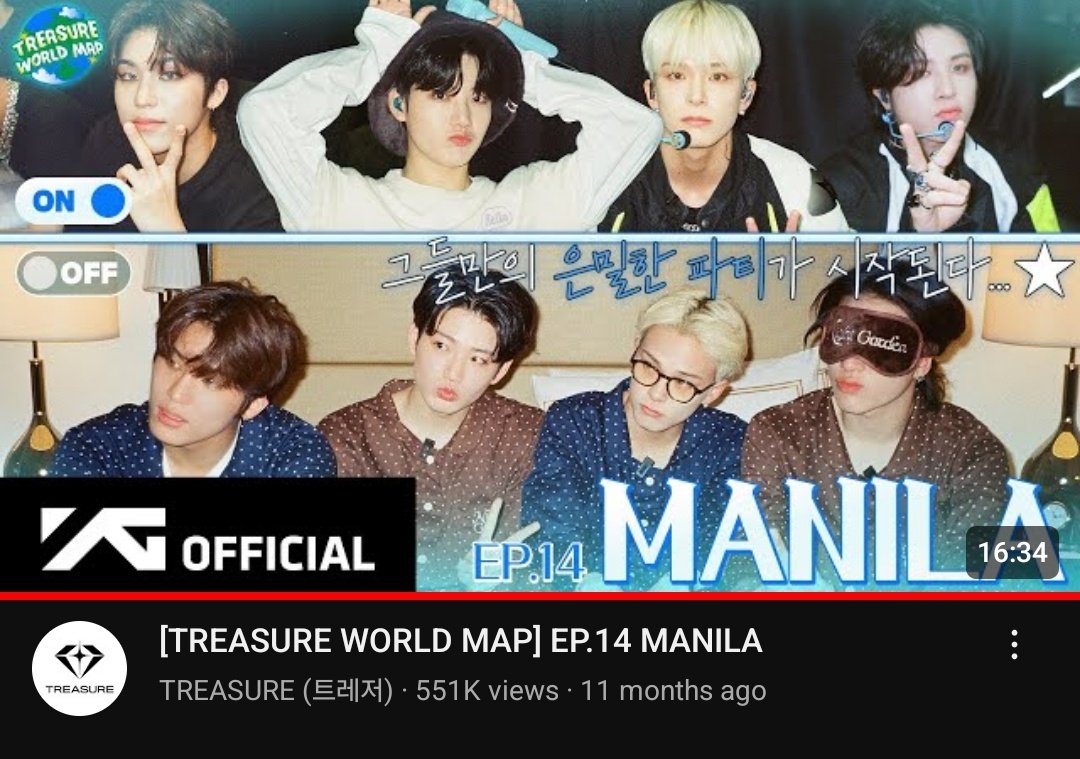 it was raining in manila when treasure filmed their episode for treasure world map last year, so this 4 just had to play games indoors instead of strolling in the streets 😭 it's hot asf right now in manila so idk if they would able to film something this year 😭