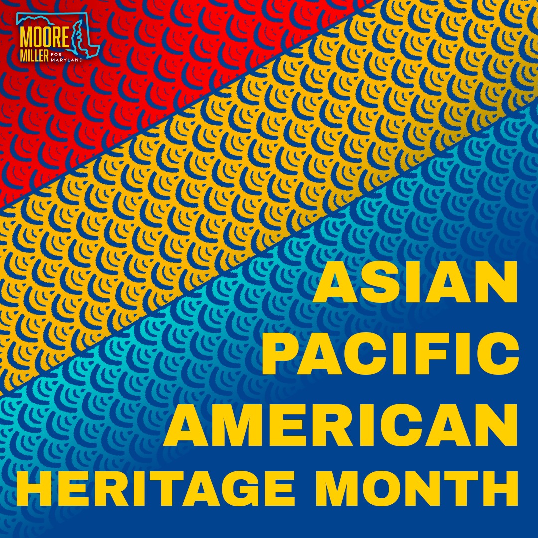 May is AAPI Heritage Month in Maryland! Throughout May we celebrate and honor the vibrant cultures and significant contributions of Asian Americans and Pacific Islanders to our state. #AAPIHeritageMonth