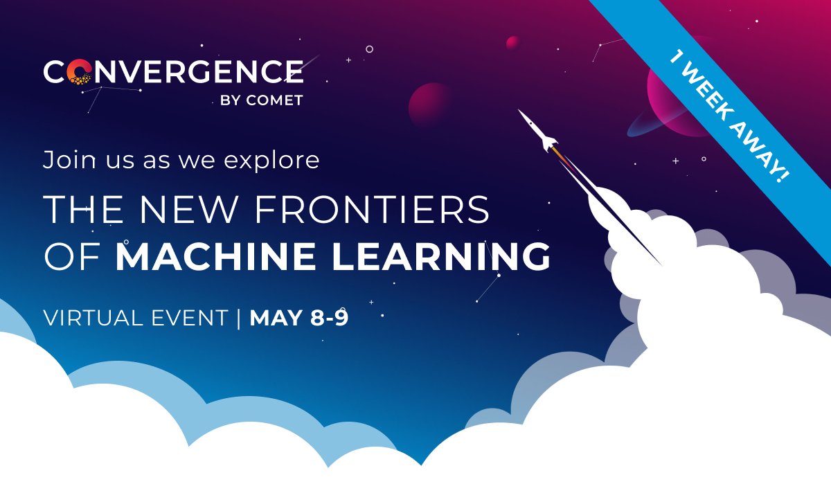 🚀Just 1 week left until Convergence Conference! Join us for FREE to connect with top #MachineLearning and #AI experts. Explore 15+ sessions & workshops, with on-demand access post-event. 👉 Don’t wait, register now: bit.ly/3JDyW68 #MLOps #LLMOps