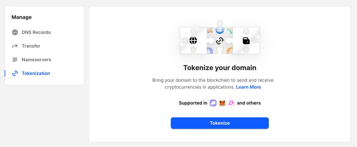 hassanhelfi's tweet image. Sneak peak into DNS tokenization and the new use cases it'll unlock for your @unstoppableweb web2 domains.

#udfam #web3 #web2 🎉