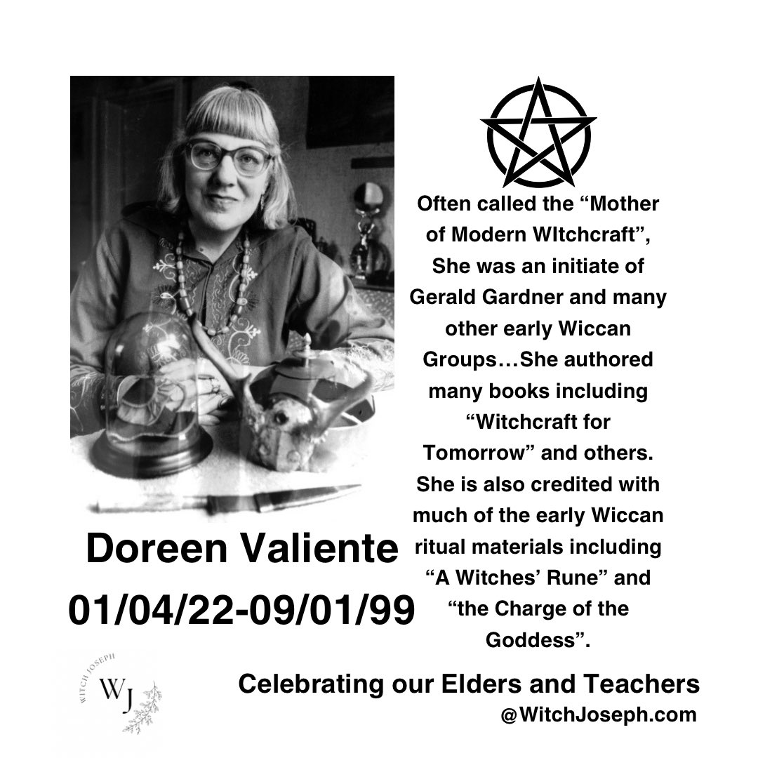 This week’s general discussion theme in our group “Witchcraft and Magick” on facebook, is honoring our elders and teachers in the movement. Who has influenced you in your practices and beliefs? Share with us in the comments xoxox #witchelders #witchteacher #thecraft