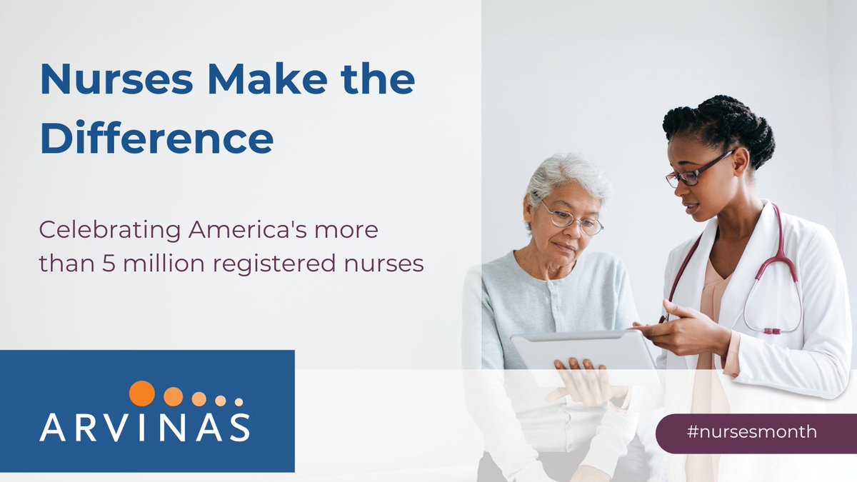 At Arvinas, we're inspired daily by the care, support, and compassion nurses have for patients. Join us in celebrating National Nurses Week 2024 and honoring nurses and the critical role they play in #healthcare. #NursesWeek #NursesLightUpTheSky