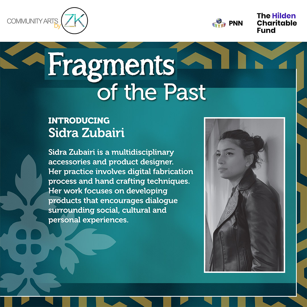 Please welcome our Community Artist Sidra Zubairi, who will be overseeing our new refugee and asylum seeker project - Fragments of the Past. @LancashireCC @PendleBC #pendlenewneighbours #hildencharitablefund #communityartsbyzk #art #creative #communityarts #creativearts #workshop