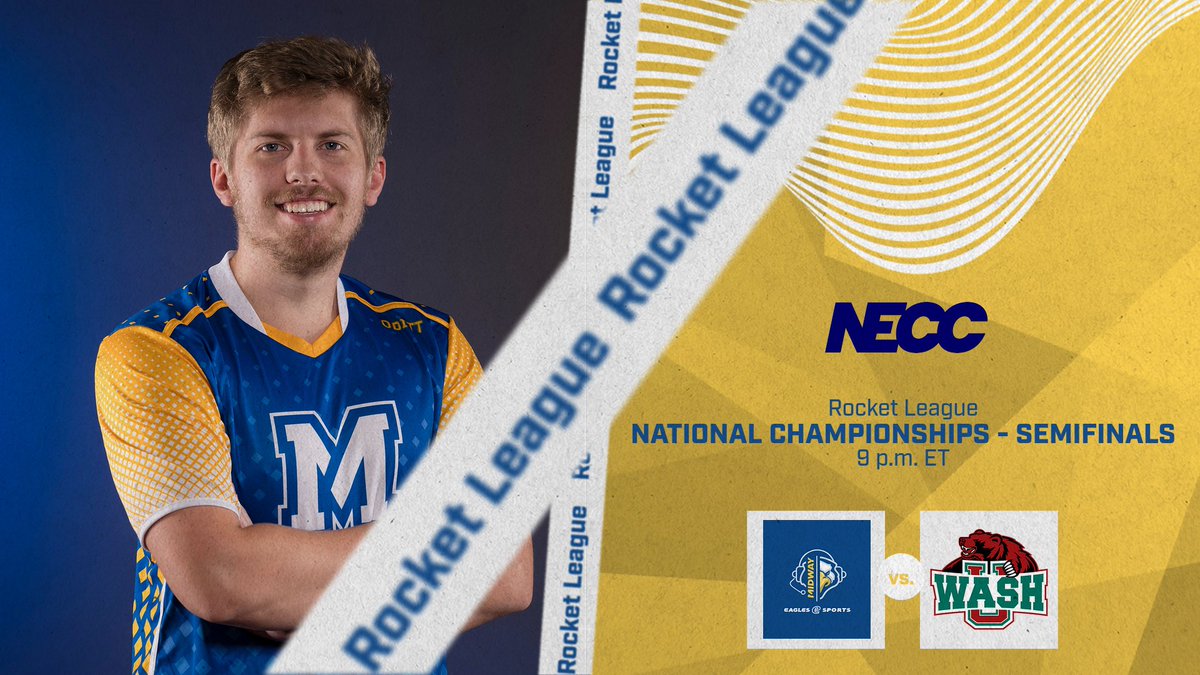 Midway Eagles (@gomidwayeagles) on Twitter photo 🚨NECC NATIONAL SEMIFINALS🚨
<a href="/EsportsMidway/">Midway University Esports</a> 🆚 <a href="/WustlEsports/">WashU Esports and Gaming</a>
🎮 Rocket League
⏰: 9 p.m. ET
📺: twitch.tv/midwayuniversi…
#GoMidwayEagles #EagleNation #EagleEmpire 🚨NECC NATIONAL SEMIFINALS🚨
<a href="/EsportsMidway/">Midway University Esports</a> 🆚 <a href="/WustlEsports/">WashU Esports and Gaming</a>
🎮 Rocket League
⏰: 9 p.m. ET
📺: twitch.tv/midwayuniversi…
#GoMidwayEagles #EagleNation #EagleEmpire
