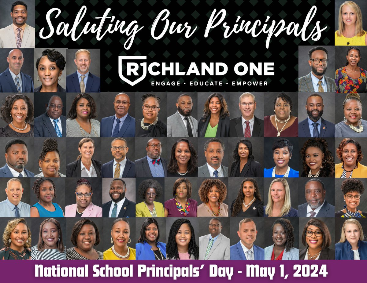 Today is National School Principals’ Day, which recognizes principals and highlights the importance of their role in leading their schools. Join us in thanking and saluting our principals! #TeamOne #OneTeam