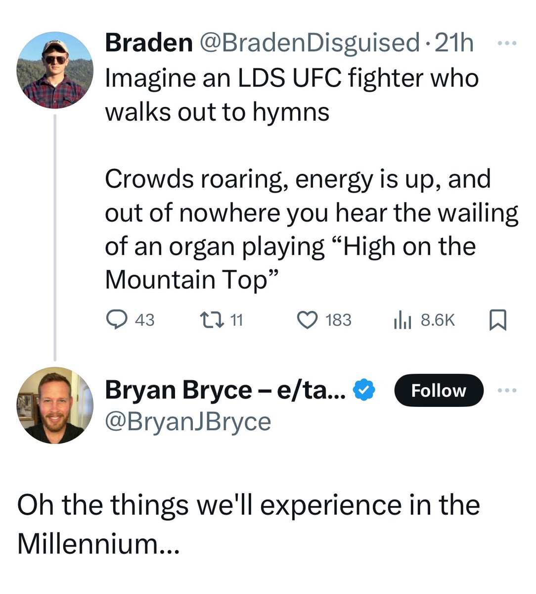 Average Joe tweet media