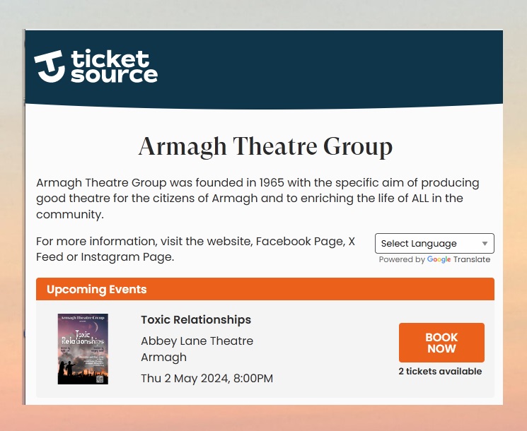 Byddi's tweet photo. There are two tickets left for tomorrow's show. Buy them to make it the fifth sell-out show in a row!
https://t.co/Q3oEhSxcE5
#toxicrelationships #climatechange #climatechangeawareness #climatewriting #climatestories
#theatre https://t.co/xfyioAve4W