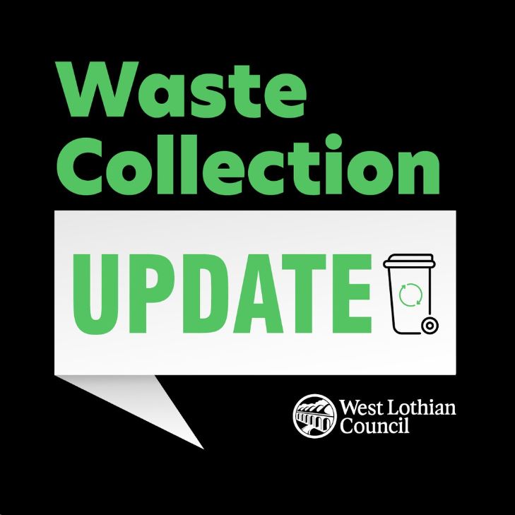 West Lothian residents who have a bin collection due on Monday 6 May 2024 should put it out as normal. More details at news.westlothian.gov.uk/article/81855/…