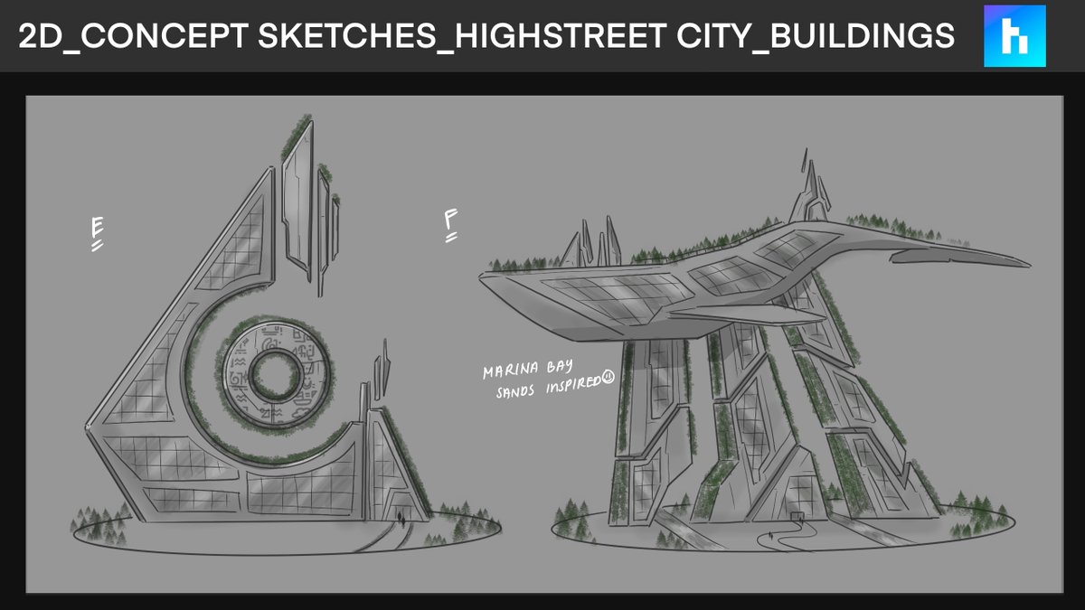 🏙️Wondering how the #Highstreet buildings in Highstreet City will look when revealed?
👀Explore our preliminary sketches for insights into their appearance